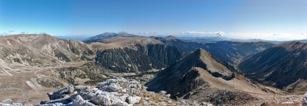 Gra de Fajol -  Vista de Vallter des del Cim